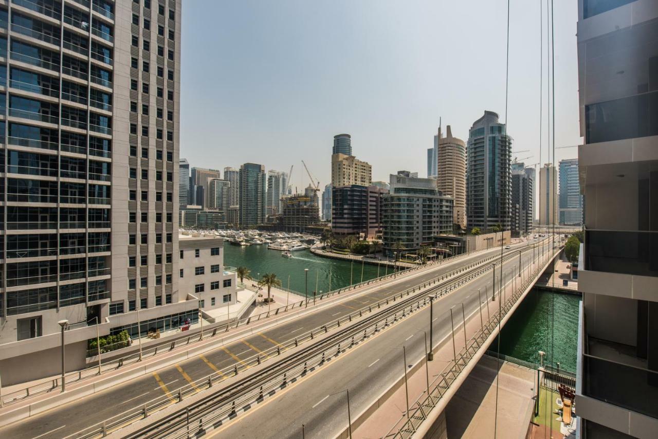 Fantastay Sparkle Tower One Bedroom Suite Marina View Dubai Ngoại thất bức ảnh